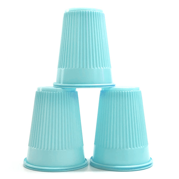 House Brand Blue Plastic Cups 5 oz 1000/case for dental/medical office