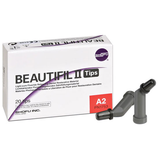 Beautifil II Dental A2 Compule, 20 - 0.25 Gm, Compule Tips