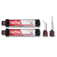 Activa Bioactive Dental Restorative, A2 Value Refill: 2 - 5ml/8g Syringes