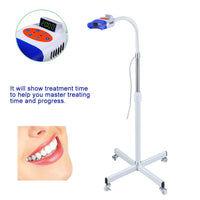Dental Mobile Teeth Whitening Machine Lamp, 10 LED Blue Light
