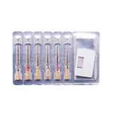 Dental Taper Gold Compatible Endo Rotary-Files Assorted NITI, 6 pieces