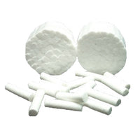 House Brand Plain Wrapped Cotton Rolls 1-1/2" x 3/8", Medium Non-Sterile