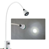 9W Wall Desk-Mounted Dental LED Surgical Medical Exam Light with Stand Clip