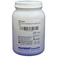 Pulpdent Calcium Hydroxide Powder, USP, 4 oz package dental