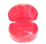 Marbled-Style Orthodontic Retainer Case Mouthguard Box Practicon Assorted