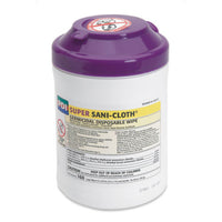 Super Sani-Cloth Germicidal Disinfectant Wiped 160 Large Wipes High Alcohol