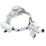 Dental Binocular Surgical Loupes Glass Magnifier with LED Headlight 3.5x