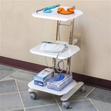 Mobile Dental TeknoCart with Tray Mobile Storage and Built-in Power Cart