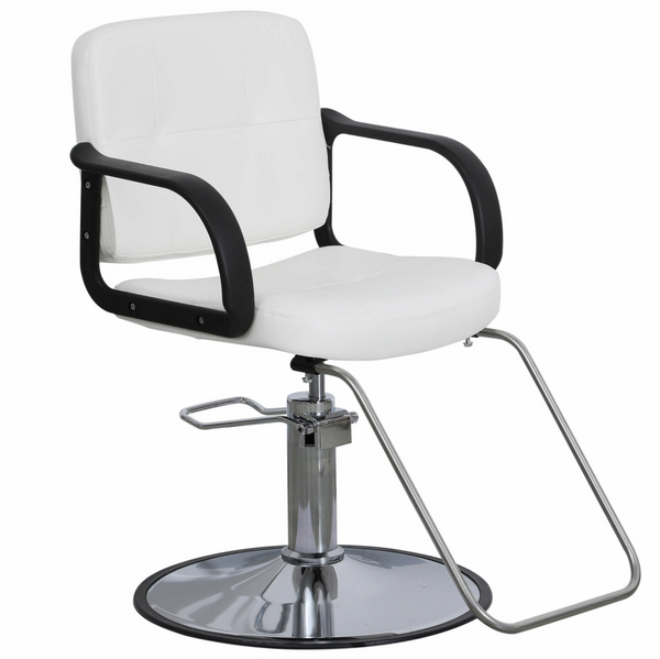 Dental Examination Chair for X-Ray, White Office Chair