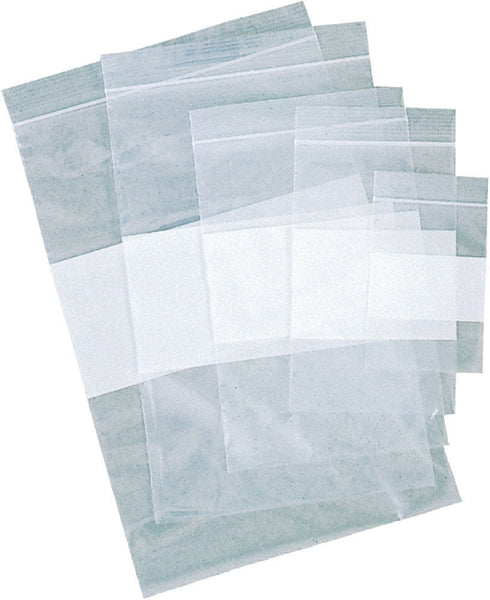 Zip Seal Lock Plastic bags 2000 per box, bagged in 100's